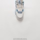 (Free Shipping)Air Jordan 4 Retro Military Blue 308497-105