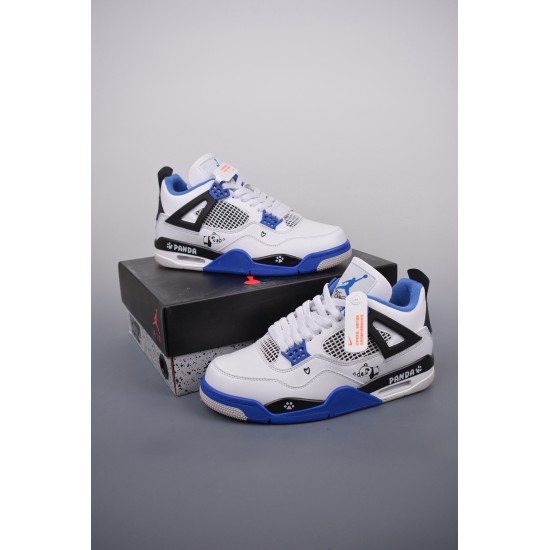 (Free Shipping)Air Jordan 4 Retro Motorsport 308497-117