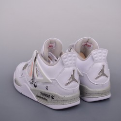 (Free Shipping)Air Jordan 4 White Oreo CT8527-100