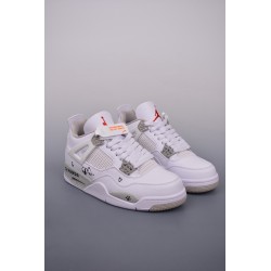 (Free Shipping)Air Jordan 4 White Oreo CT8527-100