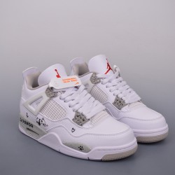 (Free Shipping)Air Jordan 4 White Oreo CT8527-100