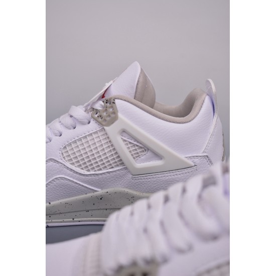 (Free Shipping)Air Jordan 4 White Oreo CT8527-100