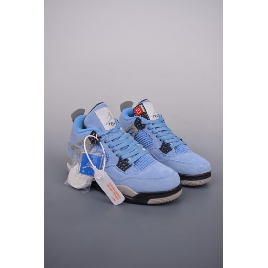 (Free Shipping)Air Jordan 4 University Blue CT8527-400