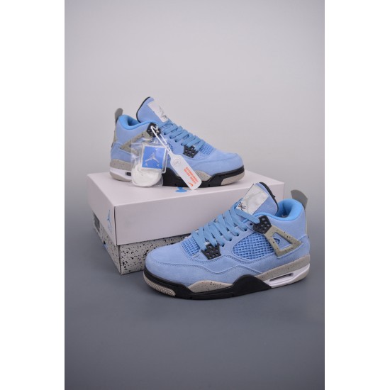 (Free Shipping)Air Jordan 4 University Blue CT8527-400