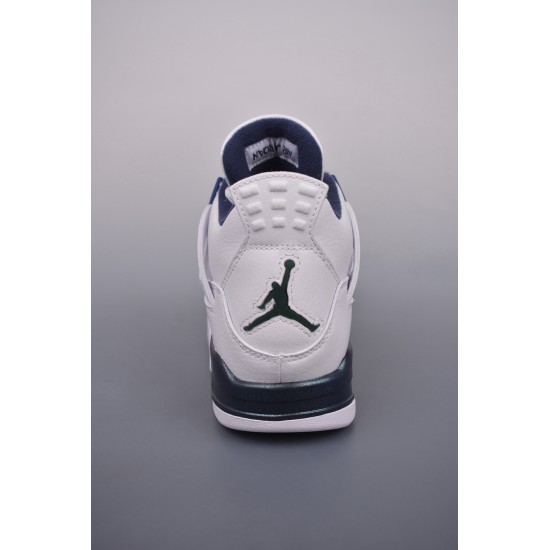 (Free Shipping)Air Jordan 4 Retro LS Legend Blue 314254-107