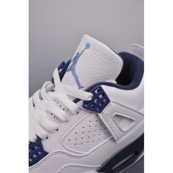 (Free Shipping)Air Jordan 4 Retro LS Legend Blue 314254-107