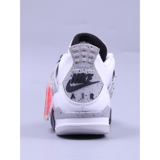 (Free Shipping)Air Jordan 4 Retro White Cement 840606-192