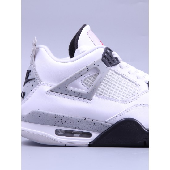 (Free Shipping)Air Jordan 4 Retro White Cement 840606-192