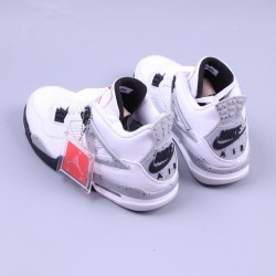 (Free Shipping)Air Jordan 4 Retro White Cement 840606-192