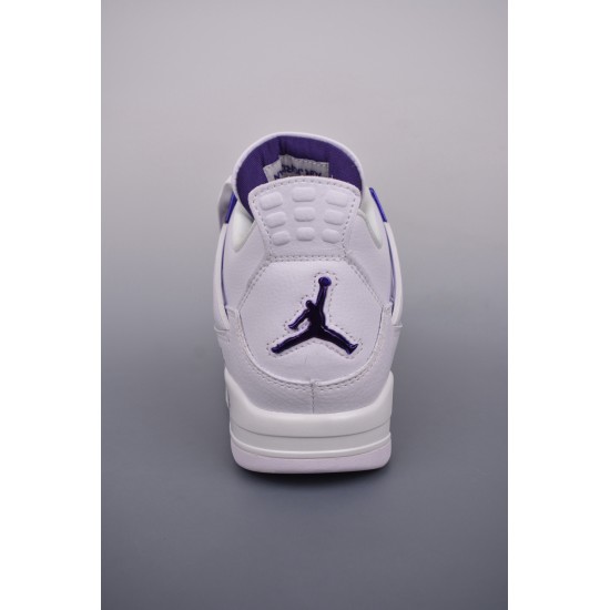 (Free Shipping)Jordan 4 Retro Metallic Purple CT8527-115