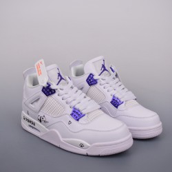 (Free Shipping)Jordan 4 Retro Metallic Purple CT8527-115