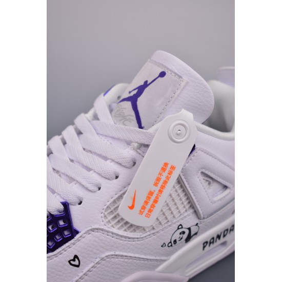 (Free Shipping)Jordan 4 Retro Metallic Purple CT8527-115