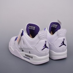 (Free Shipping)Jordan 4 Retro Metallic Purple CT8527-115