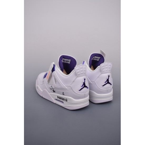 (Free Shipping)Jordan 4 Retro Metallic Purple CT8527-115