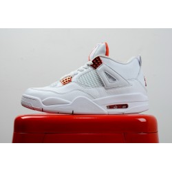 (Free Shipping)Jordan 4 Retro Metallic Orange CT8527-118