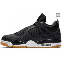 (Free Shipping)Jordan 4 Retro Laser Black Gum CI1184-001