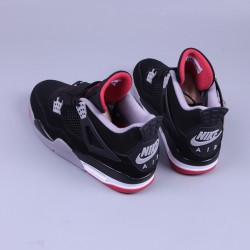 (Free Shipping)Jordan 4 Retro Bred (2019) 308497-060