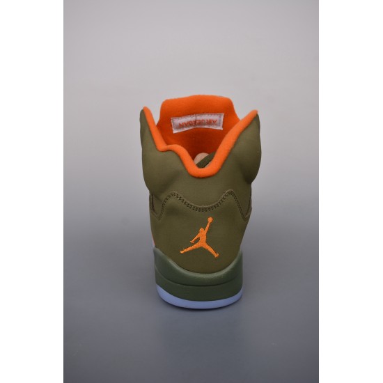 (Free Shipping)Jordan 5 Retro Olive DD0587-308