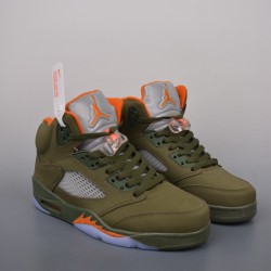 (Free Shipping)Jordan 5 Retro Olive DD0587-308