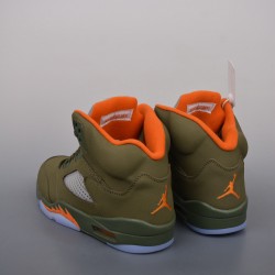 (Free Shipping)Jordan 5 Retro Olive DD0587-308