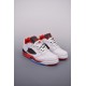 (Free Shipping)Jordan 5 Retro Low Fire Red 819171-101