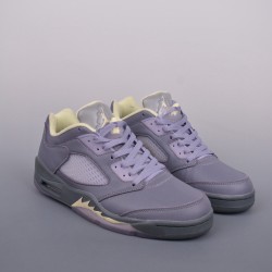 (Free Shipping)Jordan 5 Retro Low Indigo Haze FJ4563-500