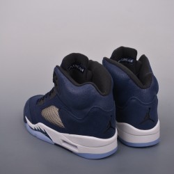 (Free Shipping)Air Jordan 5 Midnight Navy FD6812-400