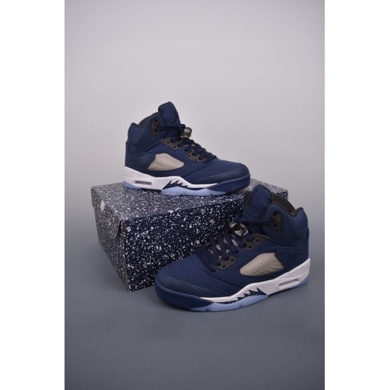 (Free Shipping)Air Jordan 5 Midnight Navy FD6812-400