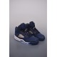 (Free Shipping)Air Jordan 5 Midnight Navy FD6812-400