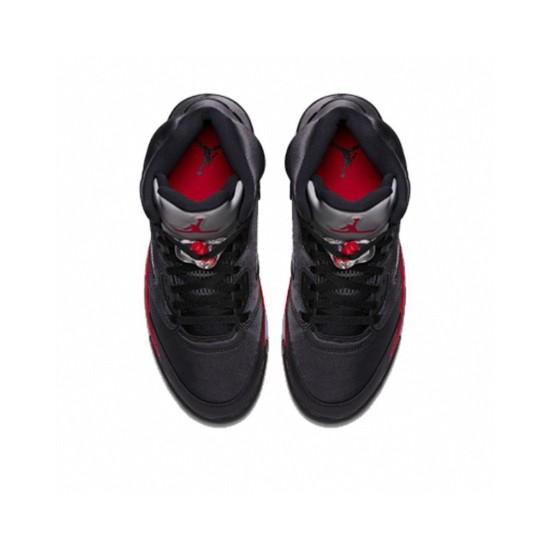 (Free Shipping)Jordan 5 Retro Satin Bred 136027-006