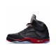 (Free Shipping)Jordan 5 Retro Satin Bred 136027-006