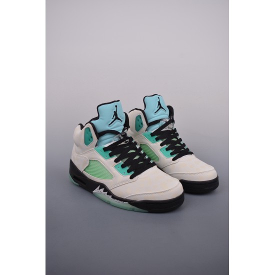 (Free Shipping)Jordan 5 Retro Island Green CN2932-100