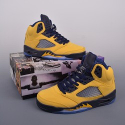 (Free Shipping)Air Jordan 5 Retro SE Michigan CQ9541-704