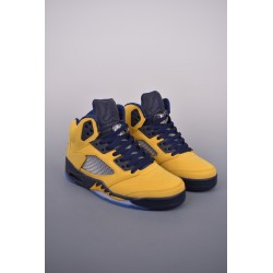 (Free Shipping)Air Jordan 5 Retro SE Michigan CQ9541-704