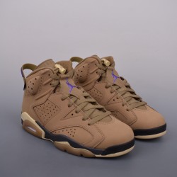 (Free Shipping)Jordan 6 Retro Gore-Tex Brown Kelp FD1643-300