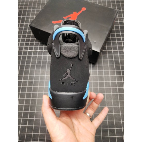 (Free Shipping)Jordan 6 Retro UNC  384664-006