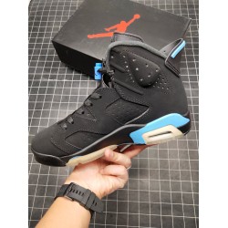 (Free Shipping)Jordan 6 Retro UNC  384664-006