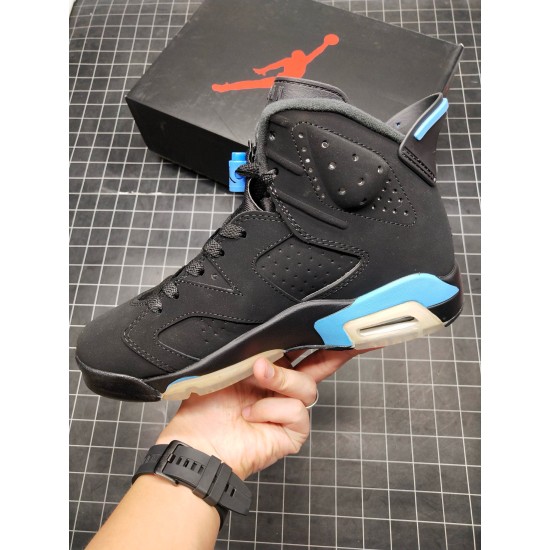 (Free Shipping)Jordan 6 Retro UNC  384664-006