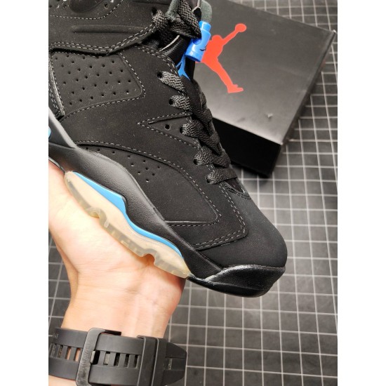 (Free Shipping)Jordan 6 Retro UNC  384664-006