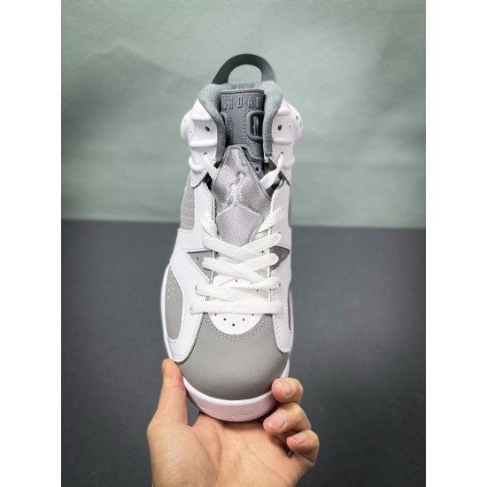 (Free Shipping)Air Jordan 6 Cool Grey CT8529-100