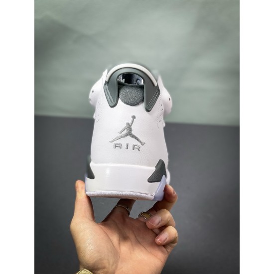 (Free Shipping)Air Jordan 6 Cool Grey CT8529-100