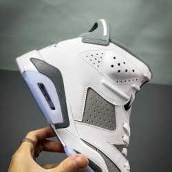 (Free Shipping)Air Jordan 6 Cool Grey CT8529-100