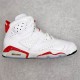 (Free Shipping)Jordan 6 Retro Infrared White (2014) 384664-123