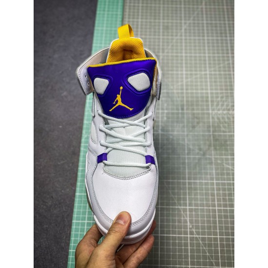 (Free Shipping)Jordan Flight Club 91 Lakers DC7329-105