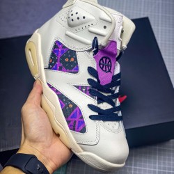 (Free Shipping)Jordan 6 Retro Quai54 Sail Black (2020) CZ4152-101