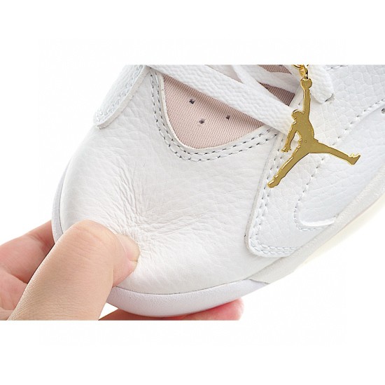 (Free Shipping)Jordan 6 Retro Gold Hoops (W) DH9696-100