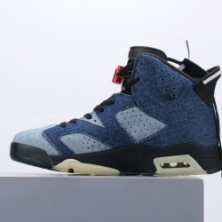 (Free Shipping)Jordan 6 Retro Washed Denim CT5350-401