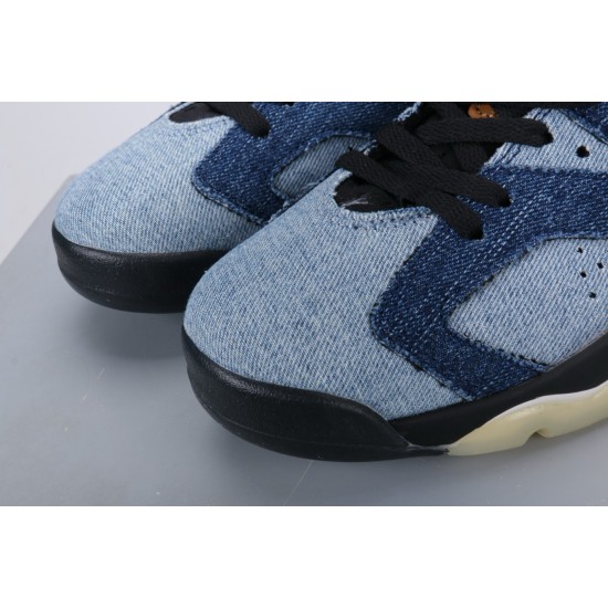 (Free Shipping)Jordan 6 Retro Washed Denim CT5350-401