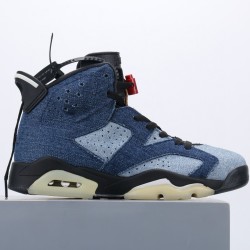 (Free Shipping)Jordan 6 Retro Washed Denim CT5350-401