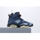 (Free Shipping)Jordan 6 Retro Washed Denim CT5350-401